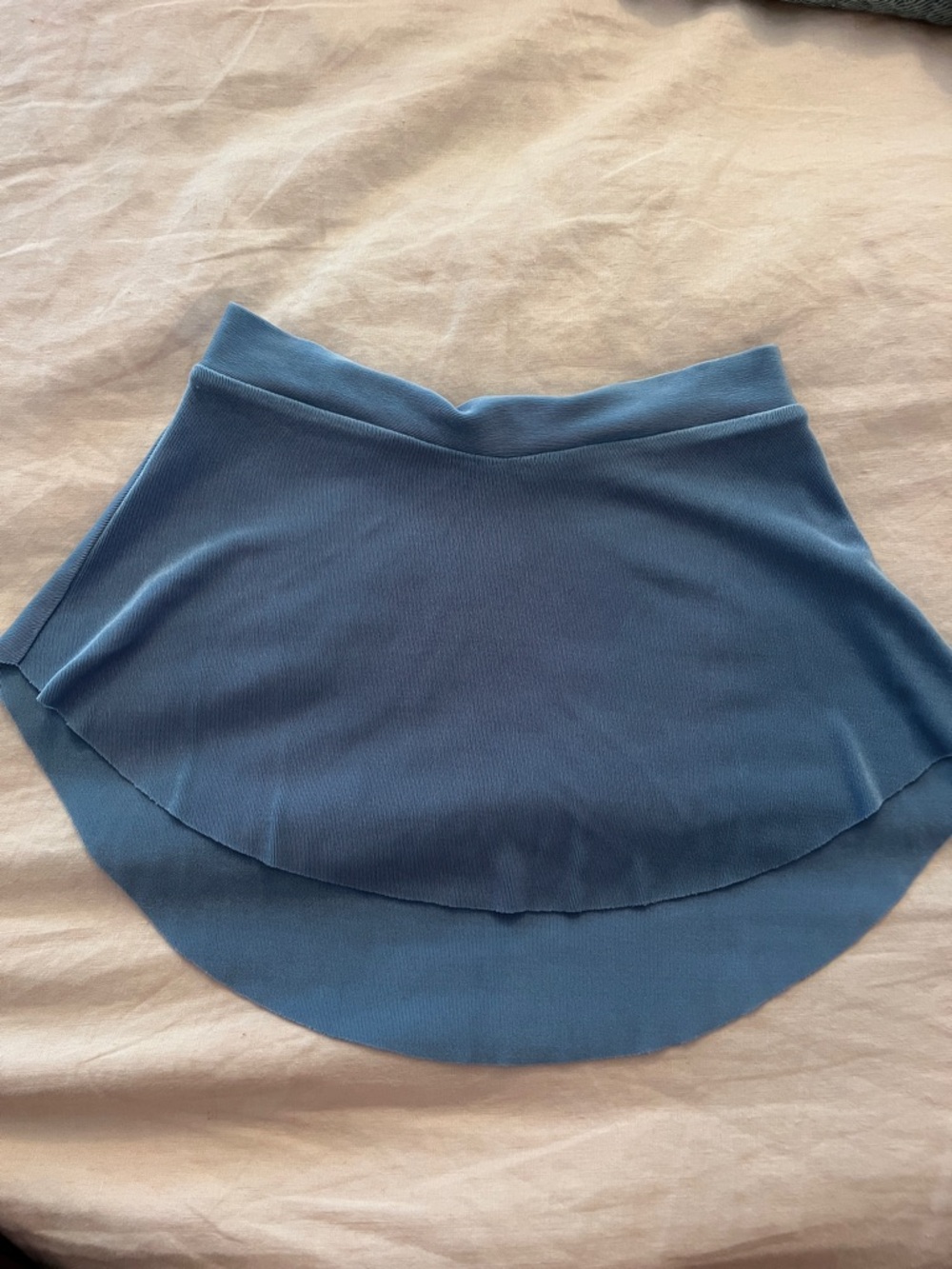 Bullet Pointe Skirt in Slate Blue, XXS